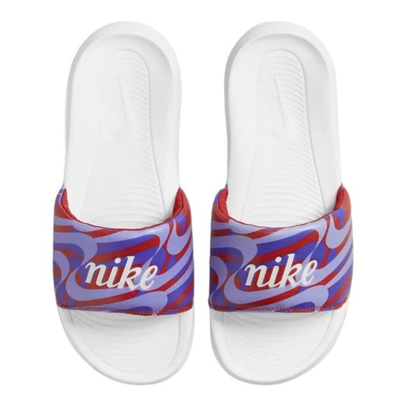 Nike Victori One JDI Slides Women's Size 10 Sandals CN9676-601 Cinna/White - NEW - Picture 1 of 15